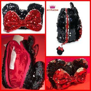Disney Minnie Mouse Sequin Pouch Case